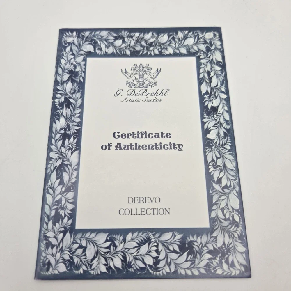 G. DeBrekht 2008 Flitter Flutter Old World Santa Limited Edition Series 518014